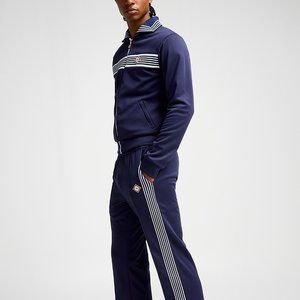 BNWT SS24 CASABLANCA STRIPED COLLAR TRACK JACKET S